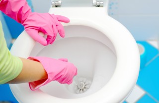 pulire il wc