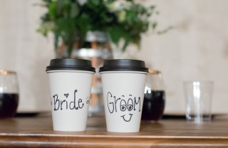 matrimonio, tema, caffè