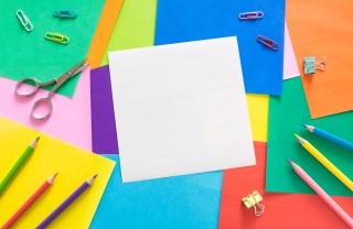 lavoretti carta senza colla, lavoretti carta