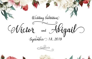 matrimonio, vintage, inviti