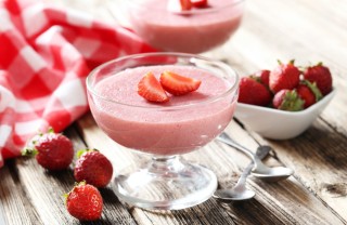 mousse, fragole, ricetta