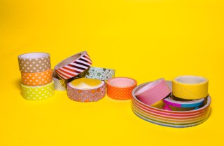 decorare muri nastro