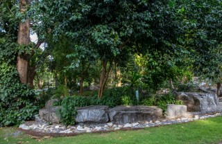 sassi giardino decorazione