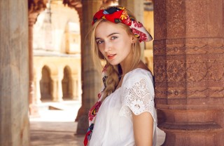 Il foulard per creare acconciature fashion foulard capelli