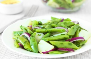 insalata fagioli patate cipolla, insalata fagiolini, ricette fagiolini