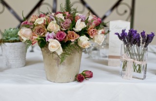 centrotavola, matrimonio, rustico