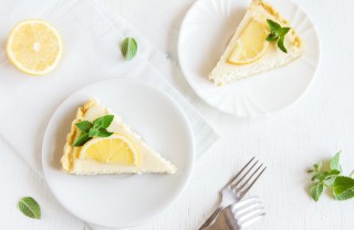 cheesecake, limone, torta