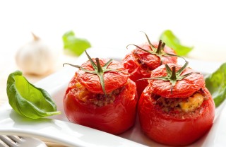 pomodori, siciliana, capperi