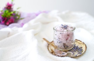 scrub, lavanda, fai da te