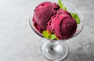 sorbetto, gelsi, dolce