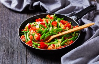 pasta fagiolini pomodoro, pasta fagiolini pomodoro ricetta, pasta fagiolini
