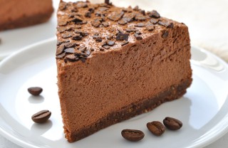 cheesecake, caffè, dolce