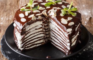 torta crepes come fare, torta crepes
