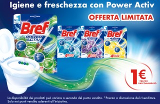 Prenditi cura del tuo WC con Bref Power Activ 