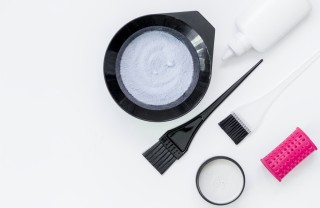 kit, tinta, capelli