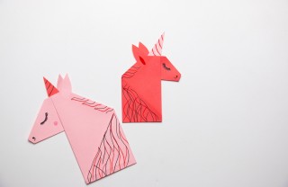 segnalibri fai da te unicorno