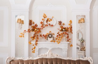 decorazioni autunnali fai da te foglie, decorazioni autunno foglie, decorazioni autunnali fai da te