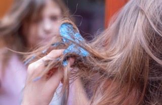 come togliere slime da capelli, togliere slime capelli