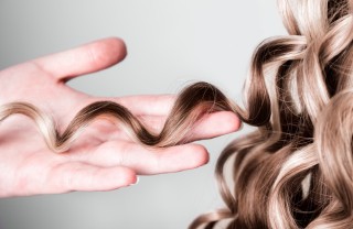 arricciare, capelli, fai da te