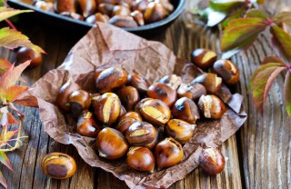castagne, forno, ricetta