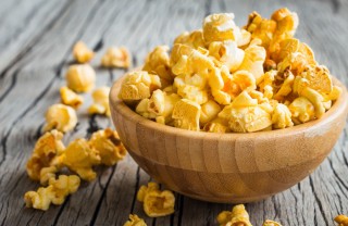 popcorn, burro, fai da te