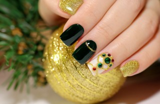 Natale 2020, nail art, decorazioni unghie