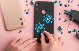 Cover iphone strass fai da te cover iphone strass