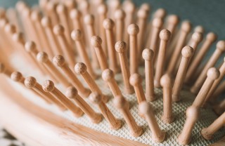 spazzole per capelli legno