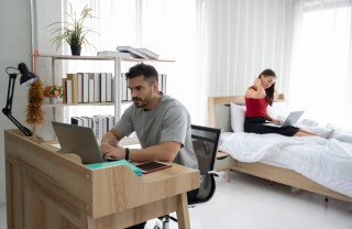 smart working trucchi coppia