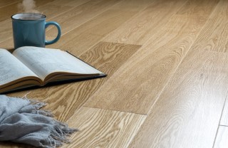 pulizia, parquet, vernice
