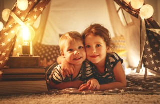 Lampada notturna cartone fai da te lampada bambini fai da te