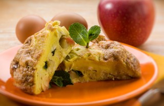 frittata dolce mele