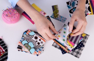 Lavoretto creativo runner fai da te, runner fai da te decoupage, come fare runner