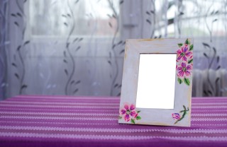 come fare cornice decoupage, cornice decoupage