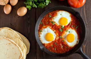 uova alla contadina, forno, padella