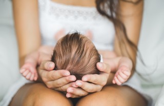 testa del neonato