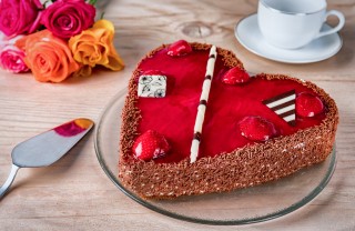 Torta a forma di cuore come fare torta a forma di cuore senza stampo, come fare torta a forma di cuore