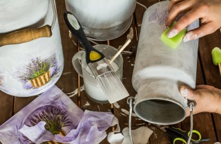 come si impara a fare decoupage, come imparare a fare decoupage