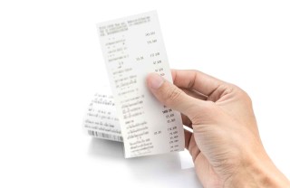 Dove si buttano gli scontrini