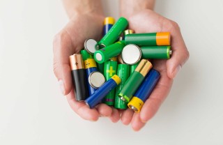 Pile e batterie esauste