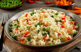 Riso pilaf con verdure