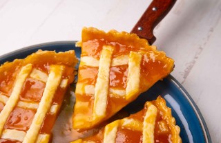 Crostata di marmellata di albicocche