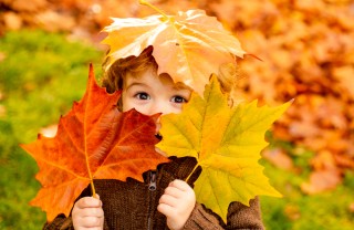 Bambini autunno
