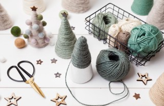 decorazioni natalizie con materiali riciclati, decorazioni natalizie materiali riciclo