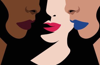 illustrazione di tre volti di donne giornata internazionale contro la violenza sulle donne 2022, giornata internazionale contro la violenza sulle donne