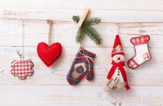decorazioni natale fai da te stoffa, decorazioni natale fai da te