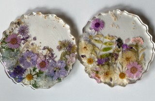 palline di natale con fiori secchi fai da te palline natale fiori secchi