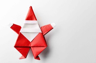 Come fare un Babbo Natale in origami Come fare un Babbo Natale in origami