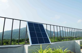 Pannello solare da balcone
