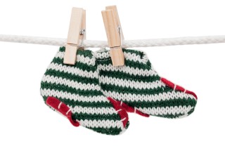 calza befana riciclo creativo, calza befana fai da te